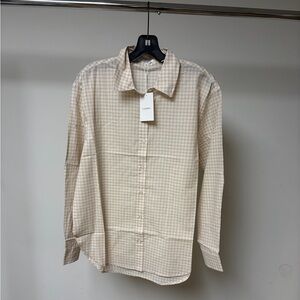 Z supply seaport button up top parchment